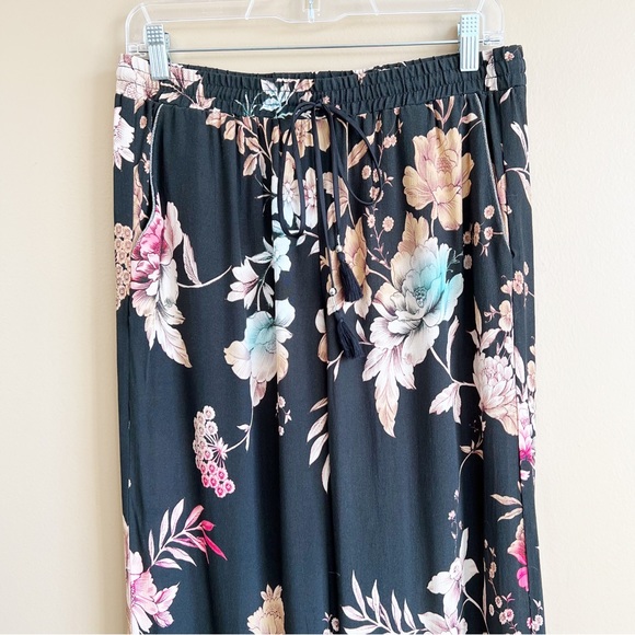 JOHNNY WAS Peralta Floral Printed Easy Pants Size Medium MSRP $275 - Picture 5 of 11